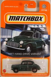MATCHBOX #57 Morris Minor Saloon - left-hand drive variant, 2024 issue (NEW) - Picture 1 of 3