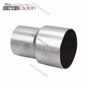 2 ID to 2.5" 2 1/2 ID Exhaust Pipe to Pipe Adapter Reducer Connector Universal - Picture 1 of 6