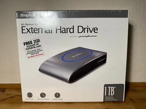 SimpleTech SimpleDrive SP-U35/1TB 1 TB USB 2.0 External Hard Drive Computer - Picture 1 of 4