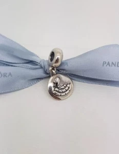 Authentic Pandora Chinese Zodiac Year of the Snake Dangle Charm 790886 NEW - Bild 1 von 3