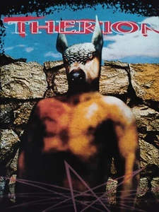 Vintage 1996 THERION Theli Goth Metal T-Shirt Doom Dark Death Band Tee Amorphis - Bild 1 von 12