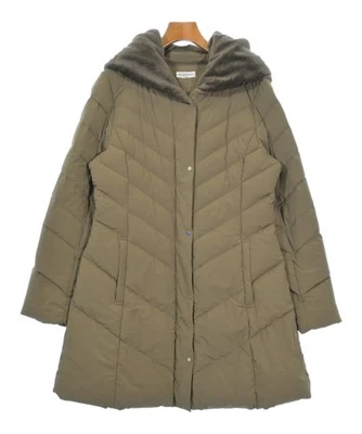 HIROKO KOSHINO Down Coats Khaki 9(Approx. M) 2200620703017 - Image 1 of 4
