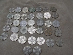 J7 OFFERS COMBINE BRITISH SILVER COIN GEORGE V - 1923 FLORIN TWO SHILLING X37 - Picture 1 of 11