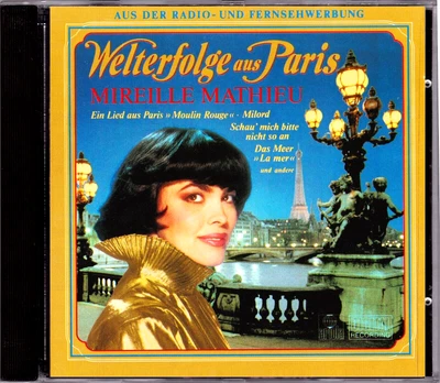 MIREILLE MATHIEU Rare 1985 German CD ''WELTERFOLGE AUS PARIS'' With Rares Songs - Image 1 of 4