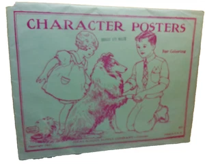Danny Webster 1931 character posters lot original envelope Ideal school supply - Picture 1 of 9