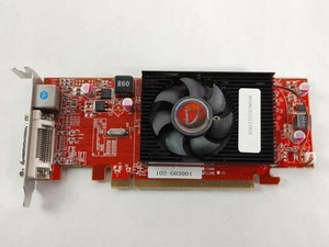 Lot of 2 VisionTek Radeon HD 4350 512 MB DDR2 PCI-E x16 Low Profile Video Card - Picture 1 of 6