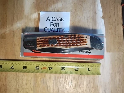 Mint CASE XX USA 6165  RED Bone KNIFE LQQK !! - Image 1 of 4