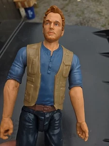 Figura de acción posable Jurassic World Owen Grady 12" juguete de plástico Mattel 2017 USADA - Imagen 1 de 5