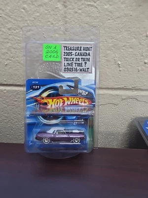 Protector de tarjeta corta Hot Wheels 1970 Plymouth Barracuda 2009 Treasure Hunt  Foto 1 de 4