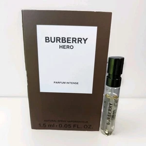 BURBERRY HERO MENS PARFUM INTENSE SAMPLE NEW Vial Spray 1.5 ml - Picture 1 of 3