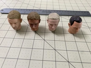 1/6 WW2 German / European Head Sculpt. (VIER) gebraucht - Bild 1 von 5