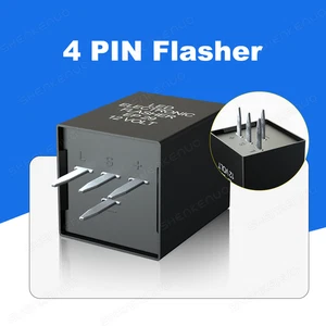 4-Pin LED Flasher Relay Fix For Chevy Express 1500 2500 3500 Turn Signal Lamps - Picture 1 of 12