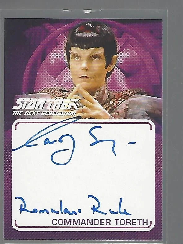 Star Trek TNG Archives & Inscriptions C. Seymour autograph A18 #15 - Bild 1 von 1