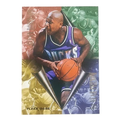 Glenn Robinson Primer Año Fenómeno #8 Milwaukee Bucks Fleer 1994-95 Inserto NBA Foto 1 de 2