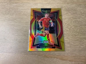 Fútbol FIFA 2024-25 Panini Select Álvaro Morata Terraza Nivel Oro Prizm/10 SSP - Imagen 1 de 2