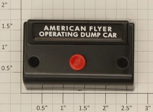 American Flyer XA10961-U S Gauge Operating Dump Car Control Button - Picture 1 of 2