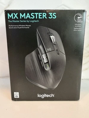 Logitech MX Master 3S Wireless Mouse Black - Image 1 of 4