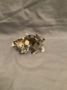 Vintage Keramik Katze Ornament  - Bild 1 von 6