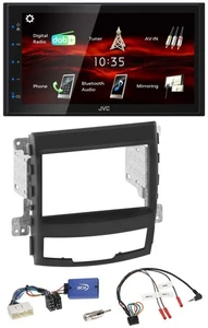 JVC USB Bluetooth Lenkrad DAB 2DIN Autoradio für SSangYong Korando mit Tasten 10 - Bild 1 von 10