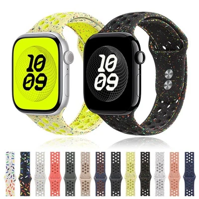 Pride Edtion Silicone Sport Band for Apple Watch 11 10 9 8 7 6 5 4 SE 3 40-49mm - Image 1 of 4