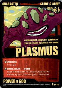 2005 Teen Titans CCG 1st Edition Plasmus DC Comics - Picture 1 of 2
