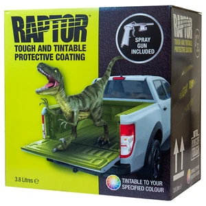 UPOL RAPTOR BETTEINLAGE ROBUSTE BESCHICHTUNG U-POL ABTÖNBAR 3,8 L KIT UPOL PISTOLE ENTHALTEN - Bild 1 von 1