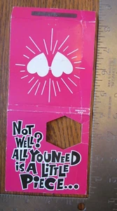 FUNDA GIGANTE MATCHBOOK: UNA PEQUEÑA PIEZA CUBIERTA VACÍA -C11 - Imagen 1 de 2