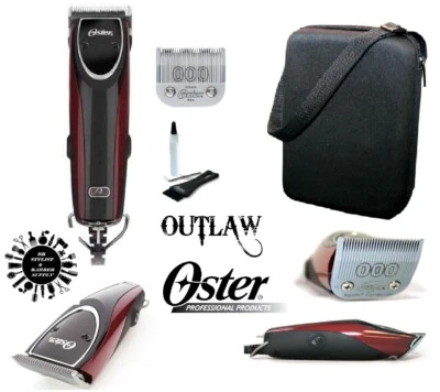 OSTER PRO OUTLAW 2-скоростной волос стилист парикмахер машинка для стрижки комплект #000 съемное лезвие - Изображение 1 из 4