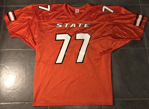 Oklahoma State Cowboys Thomas Game Style Jersey By Wilson Men’s XXXL Cover