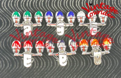 F&R LOWRIDER Bicycle Triple Mini Bee Lights W/ Visor Wired In MULTIPLE COLORS. - Image 1 of 3