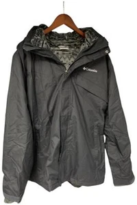 Columbia Men's Bugaboo II Fleece Interchange Jacket Black/Pattern - Picture 1 of 2