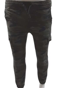 Arizona Rip-stop Army Print Joggers Green Youth (Size: S 6-7) - Picture 1 of 3