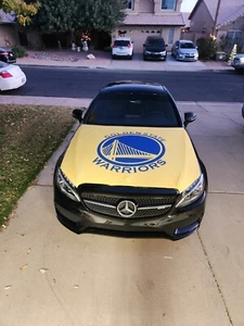 Golden State Warriors Auto Hood Cover | Hood Flags |NBA Flag 150x120cm - Picture 1 of 4