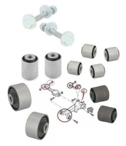 Rear Control Trailing Arm Bushes Bushings and Bolts fits Jaguar X-Type Xtype - Picture 1 of 1