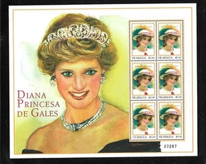 MNH 1998 Nicaragua Scott# 2248 Diana Princess of Wales Souvenir Sheet mint NH - Picture 1 of 1