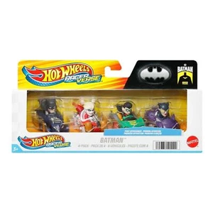 Hot Wheels Batman Racer Verse Vehicles 4 Pack - Picture 1 of 6