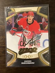 2021-22 Upper Deck MVP - Andrei Svechnikov #137 Gold Script - Picture 1 of 2