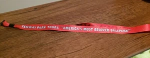 Boston Red Sox Fenway Park Tours #34 Lanyard - Picture 1 of 3