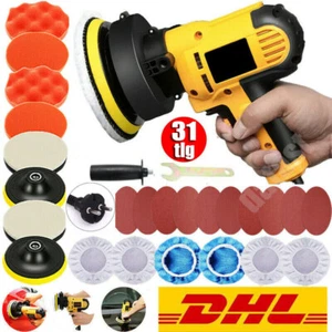 Pulidora pulidora pulidora amoladora coche pulido set 31 piezas DHL - Imagen 1 de 12