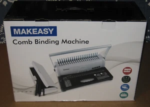 Makeasy Comb Binding Machine - Picture 1 of 3
