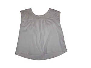 Gap Kids Girls Top Sleeveless White Size XS 4-5 NWT - Picture 1 of 2