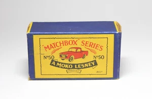 Matchbox Lesney MB 50 Commer Pick-Up Ute - Caja Vacía Original - Imagen 1 de 6