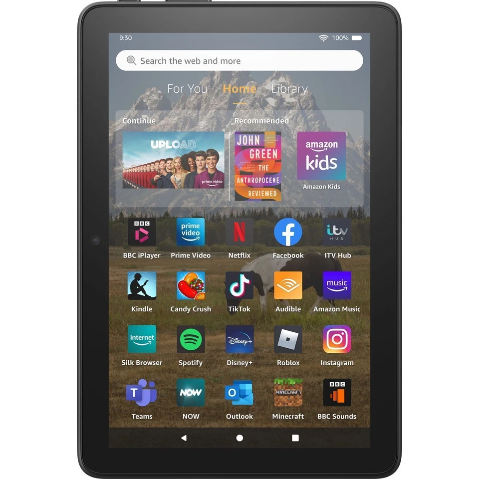 Amazon Fire HD 8 32GB, Wi-Fi, 8 Inch Tablet - Black