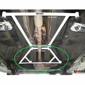 For Volkswagen Golf MK2 MK3 Mark 2 3 Ultra Racing 6 Points Rear Lower Brace Bar - Picture 1 of 6