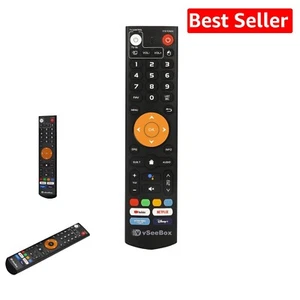 Control remoto por voz original vSeeBox OEM - Infrarrojo Plug-and-Play Conveniencia - Imagen 1 de 4