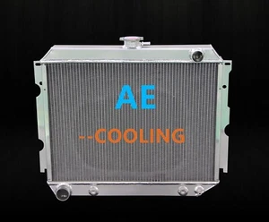 3 Rows Aluminum Radiator for 1967-1971 Plymouth GTX V8 Big Block 22" Wide Core - Picture 1 of 6