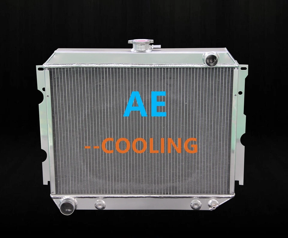 Radiador de aluminio de 3 filas para 1967-1971 Plymouth GTX V8 Big Block 22" núcleo ancho Foto 1 de 4