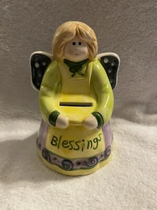 Blessings Angel Coin Bank Vintage Knickknacks - Picture 1 of 7