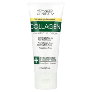 Advanced Clinicals, Collagen, Skin Rescue Lotion, Fragrance-Free, 59 ml - Picture 1 of 2