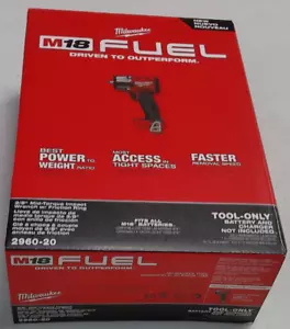 Milwaukee M18 FUEL GEN-2 Li-Ion Impact Wrench w/Friction Ring - 2960-20 - *NEW*